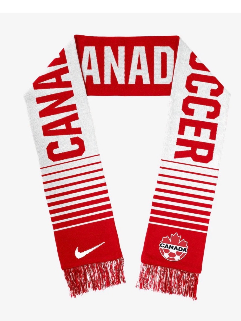 Nike Canada Soccer Scarf - Red & White